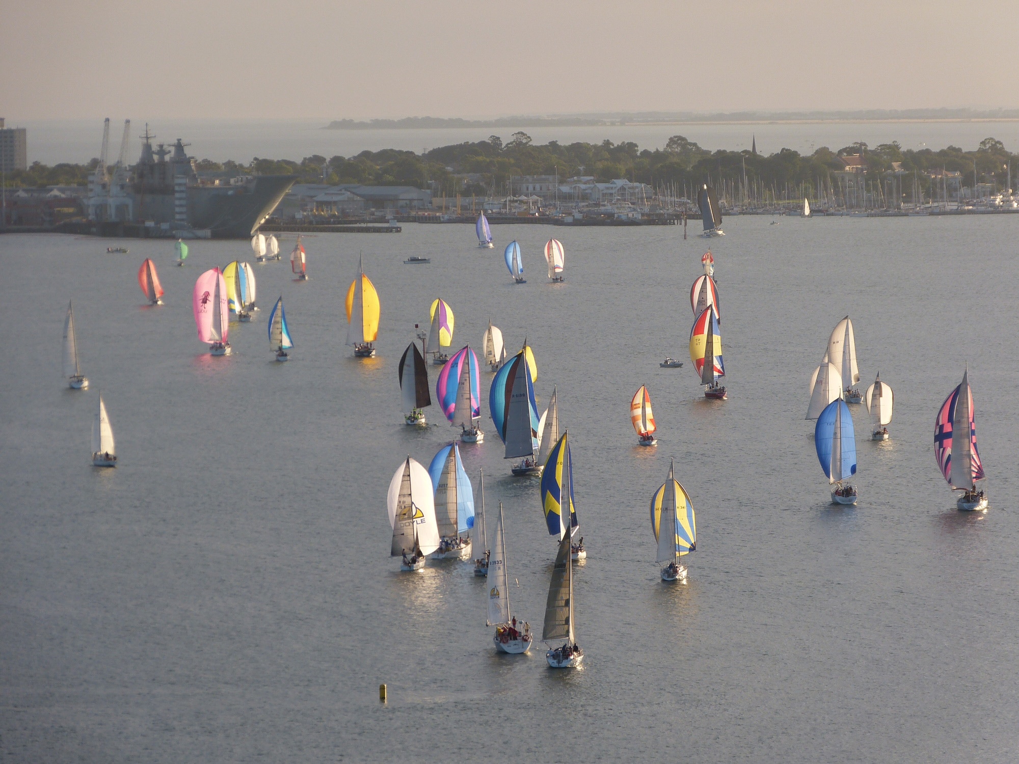 Keelboat aerial